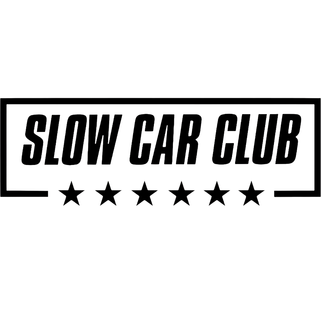 Slow Cars Club Sticker