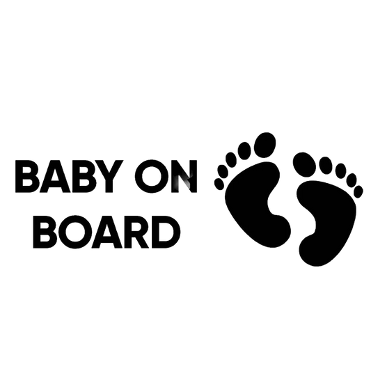 Baby On Board - Bil Sticker