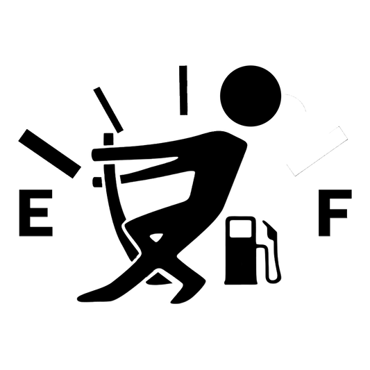 Refuel Din Bil - Bil Sticker