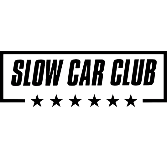Slow Cars Club Sticker